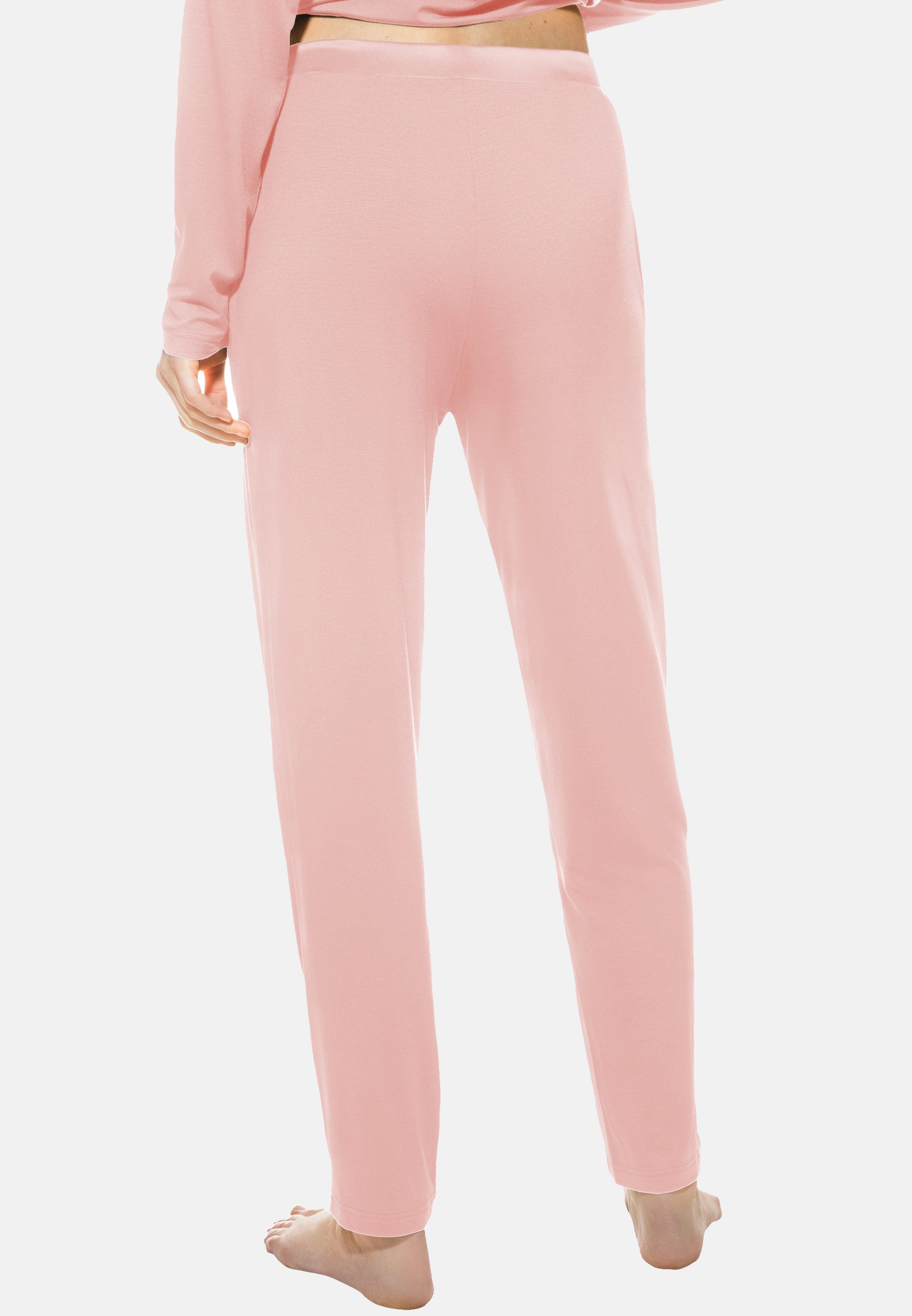 Mey Schlafhose Pure Chic (1-tlg) Schlafanzug Hose - Atmungsaktiv - Mit weichem Satinbund