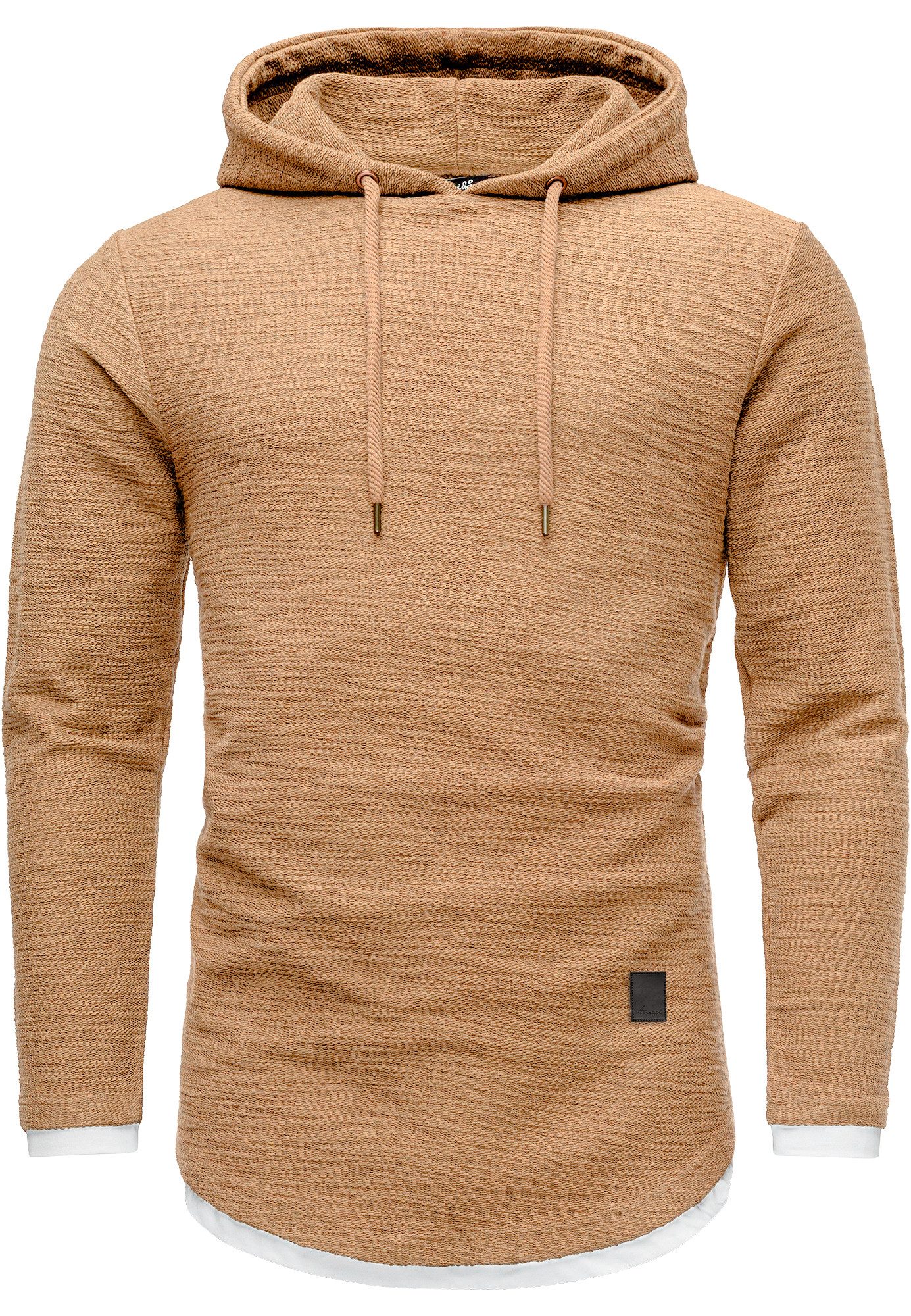 Amaci&Sons Kapuzenpullover PEORIA 2in1 Kapuzenpullover günstig online kaufen