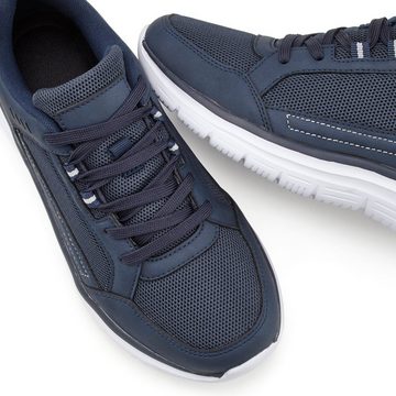 AUTHENTIC LE JOGGER Sneaker im Material-Mix, Schnürhalbschuhe, Freizeitschuhe, ultraleicht VEGAN