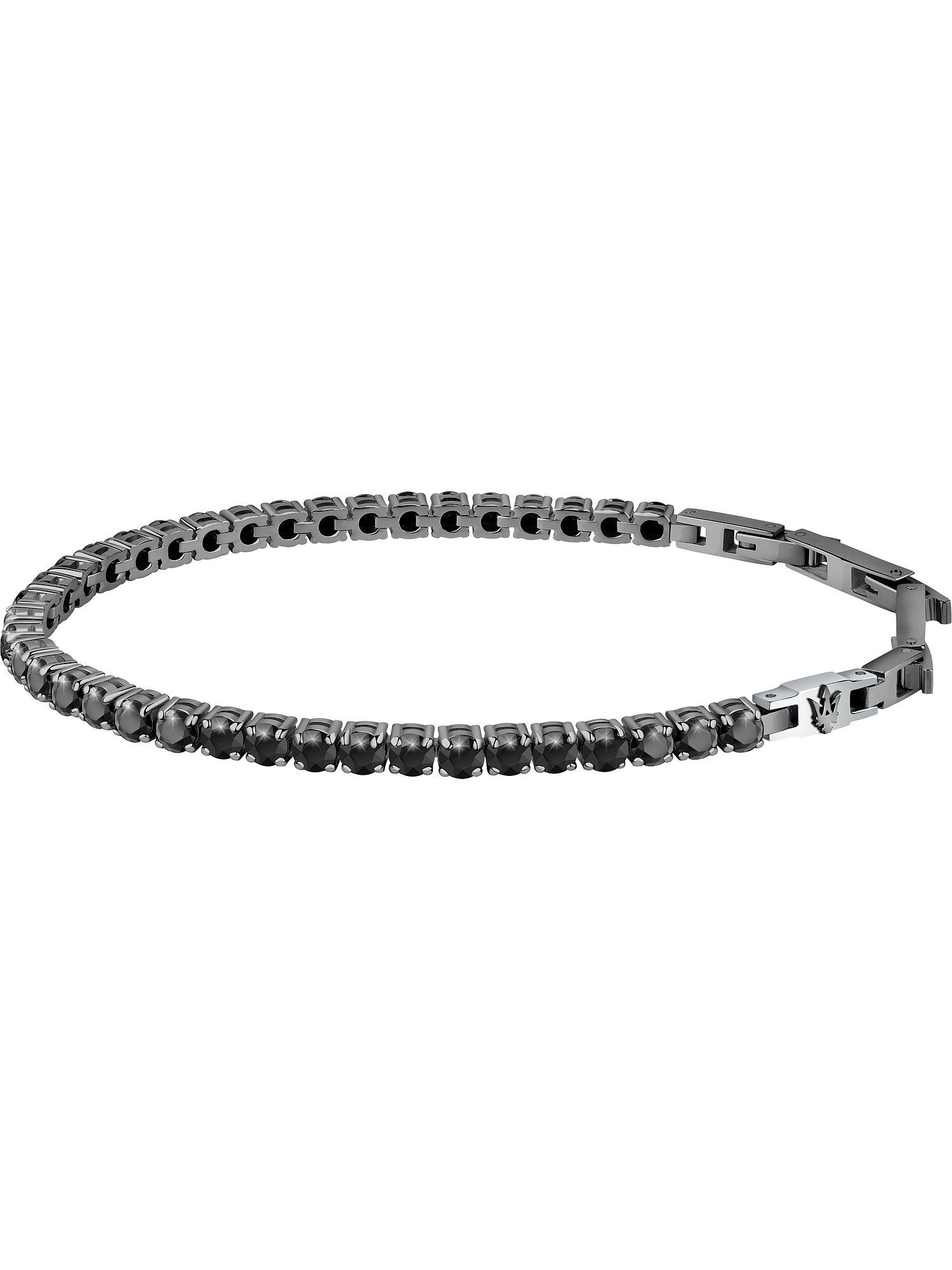 MASERATI Edelstahlarmband Maserati Herren-Armband Edelstahl Zirkonia günstig online kaufen