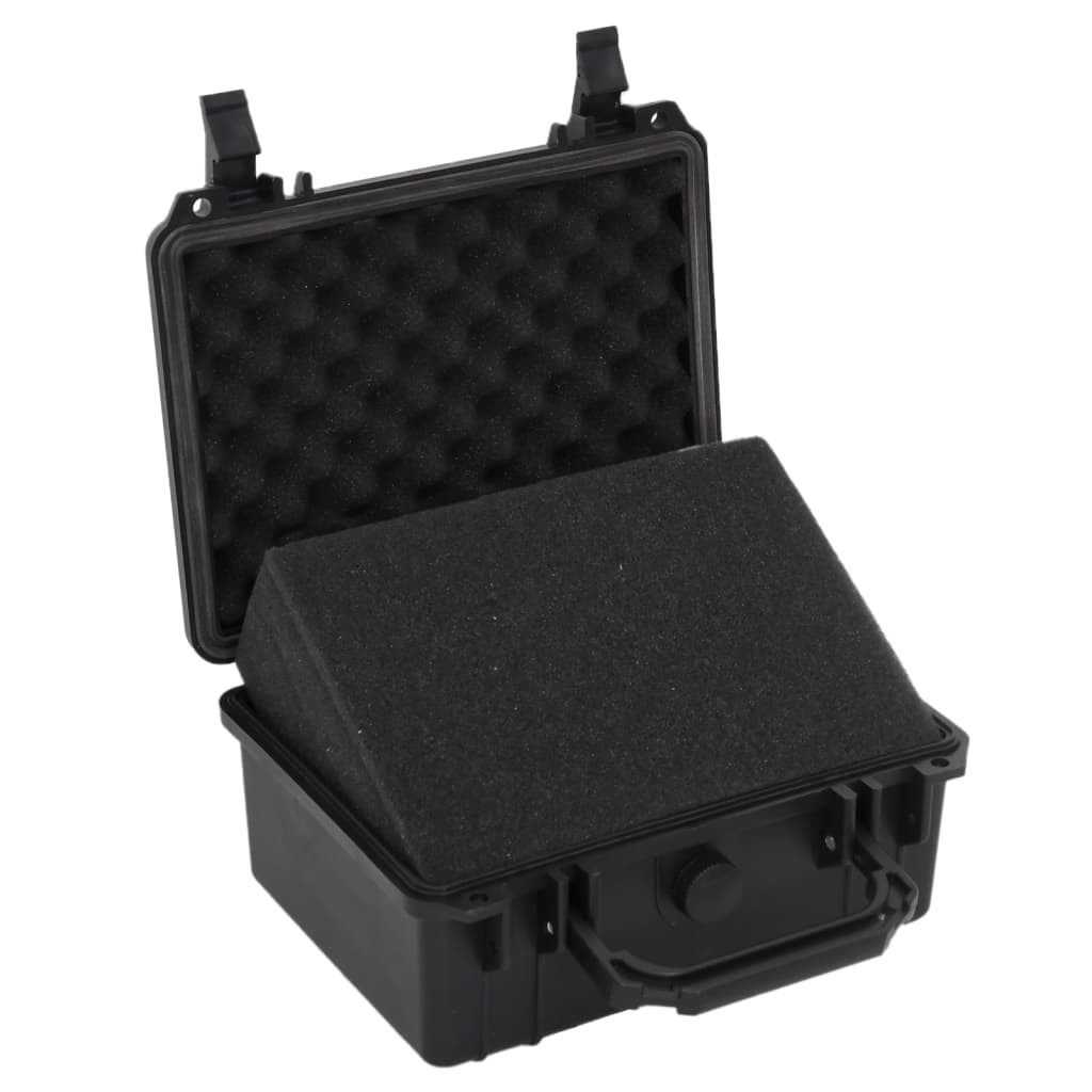 vidaXL Kameratasche Flugkoffer Tragbar Schwarz 24x19x11 cm PP