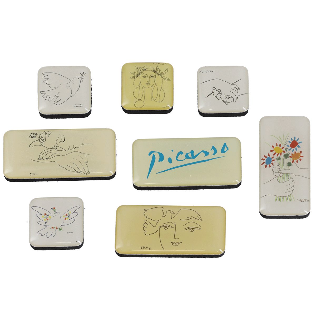 Dekomagnet Magnete mit Picasso-Motiven. günstig online kaufen