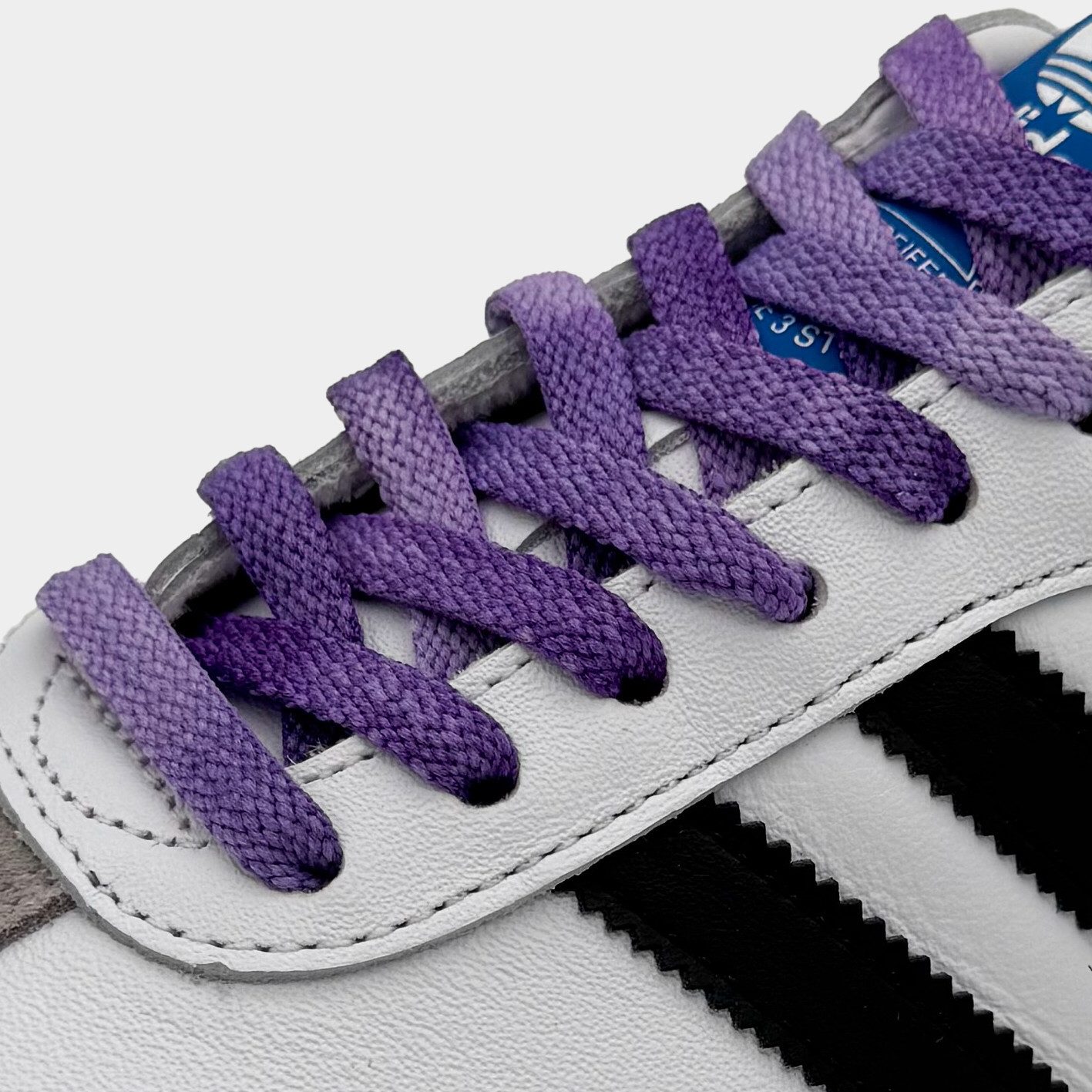 Kicksarchive Schnürsenkel Flache Schnürsenkel Vintage Dyed ausgewaschen 8mm Sneaker Laces, Sneaker Schnürsenkel 120cm, 140cm