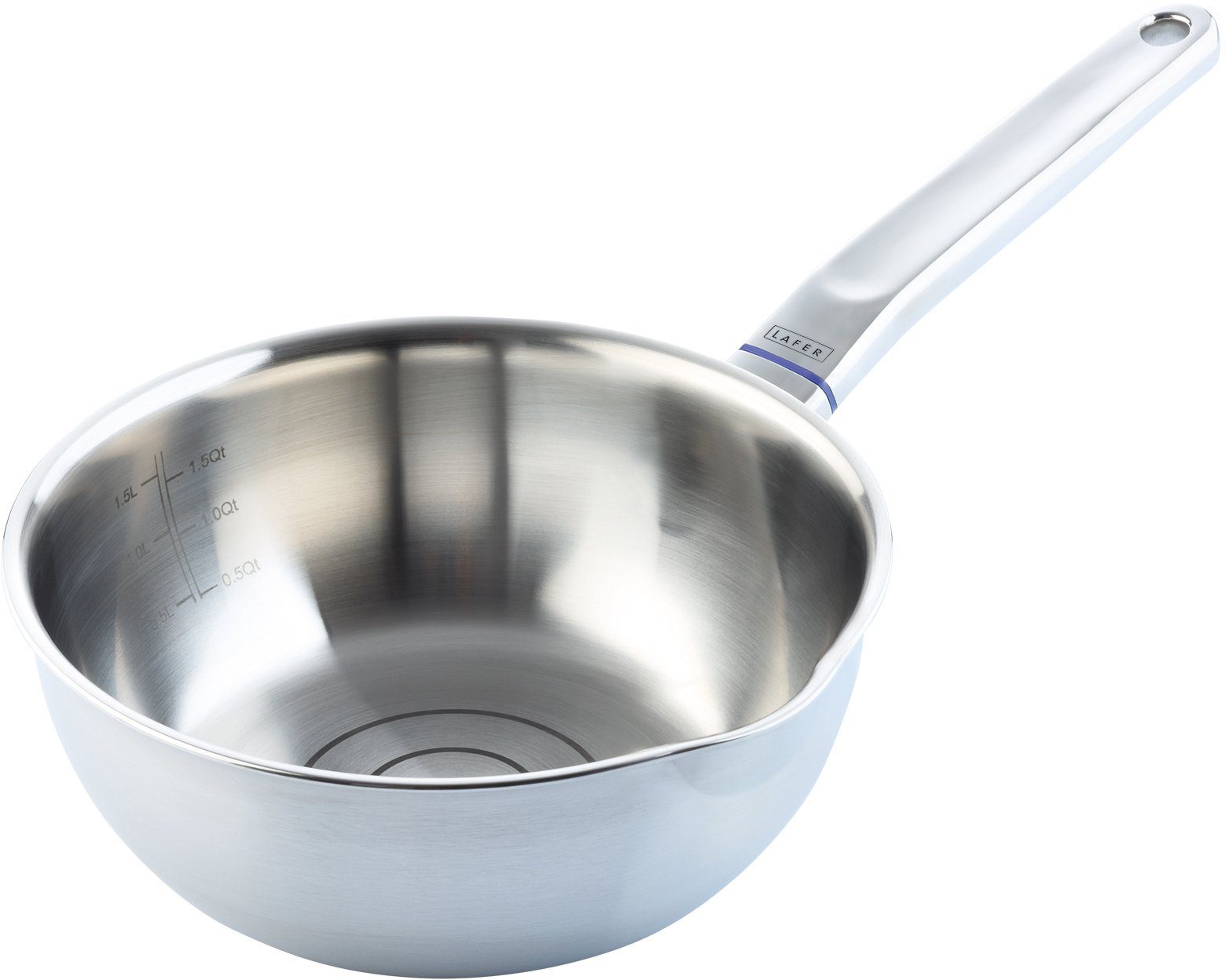 Johann Lafer Sauteuse Lafer, Edelstahl 18/10 (1-tlg), Ø 20 cm, Induktion | Sauteuse