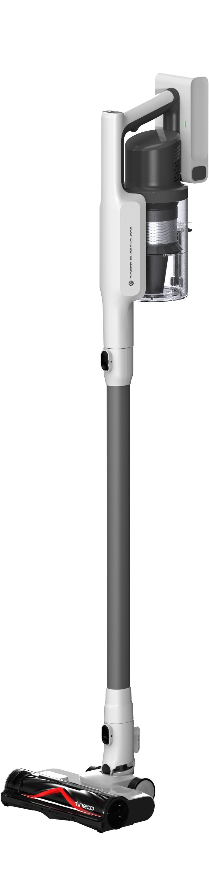 Tineco Akku-Stielstaubsauger A30S Plus, 160Watt Saugleistung, 1L Staubbehälter, Schmutzerkennung, 500 W, beutellos, Anti Haar-Verhedderung, 60 Minuten Akku Laufzeit, Akku wechselbar