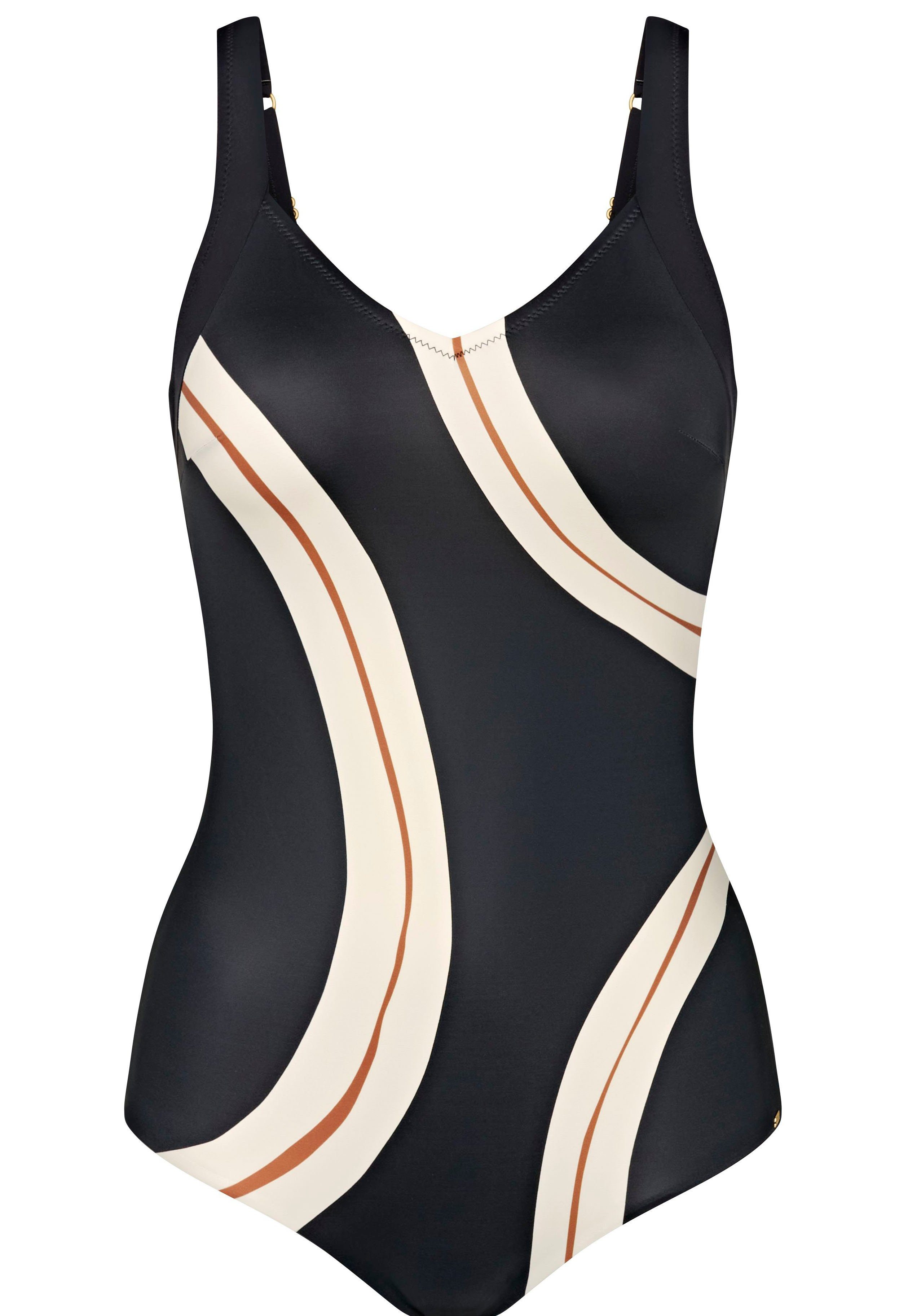 Triumph Badeanzug Summer Allure OP V-Ausschnitt, moderner Druck günstig online kaufen