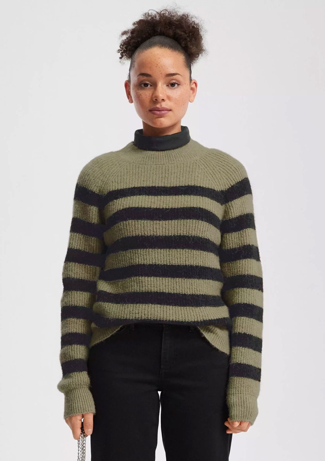 QS Rundhalspullover Pullover (1-tlg) Rundhals, langarm, günstig online kaufen