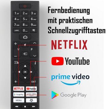 JVC LT-39VAH3055 LED-Fernseher (98 cm/39 Zoll, HD-ready, Android TV)