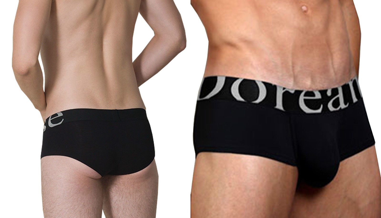 DOREANSE Boxer Doreanse Boxer Hipster Trunk Herren 1779 mit Logo Webbund