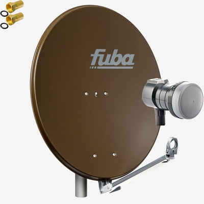 fuba DAL 801 B + Single LNB Sat Anlage 1 Teilnehmer HDTV 4K 3D kompatibel SAT-Antenne