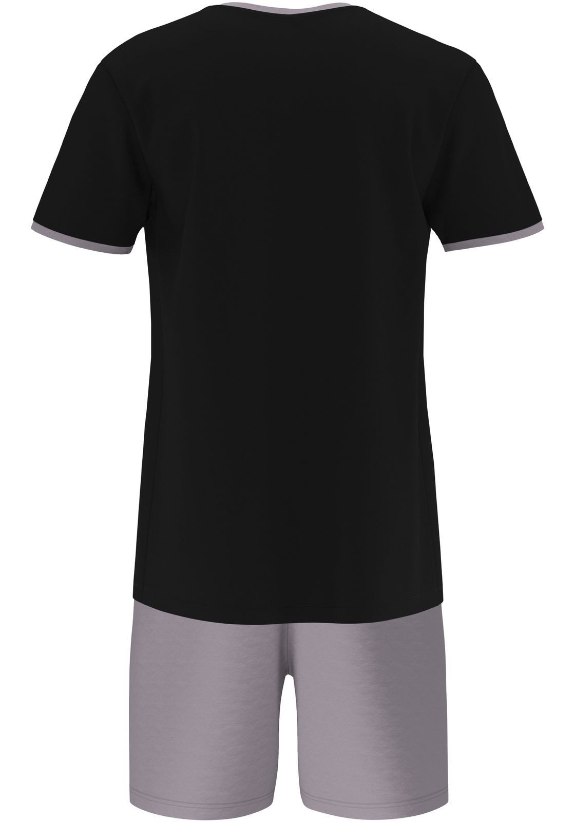 MUSTANG Schlafanzug BENT Short-Set T-Shirt Short kurze Hose Pyjama Schlafko günstig online kaufen