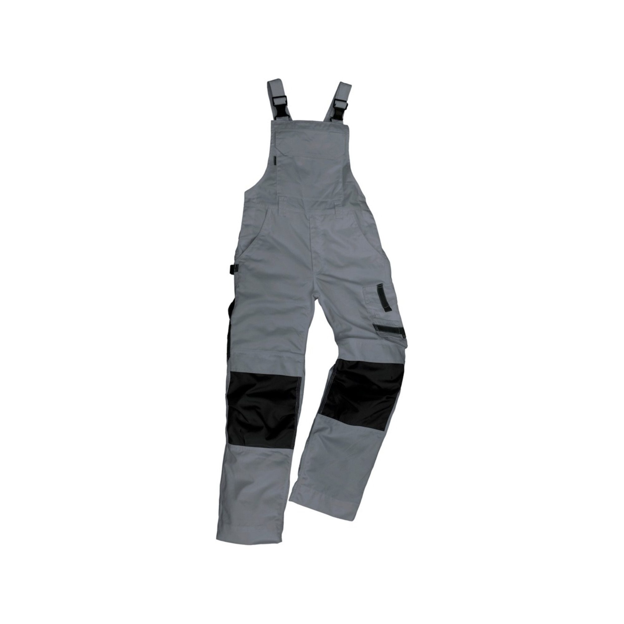 Excess 3/4-Hose Excess Arbeitslatzhose Champ, Gr. 54, grau/schwarz