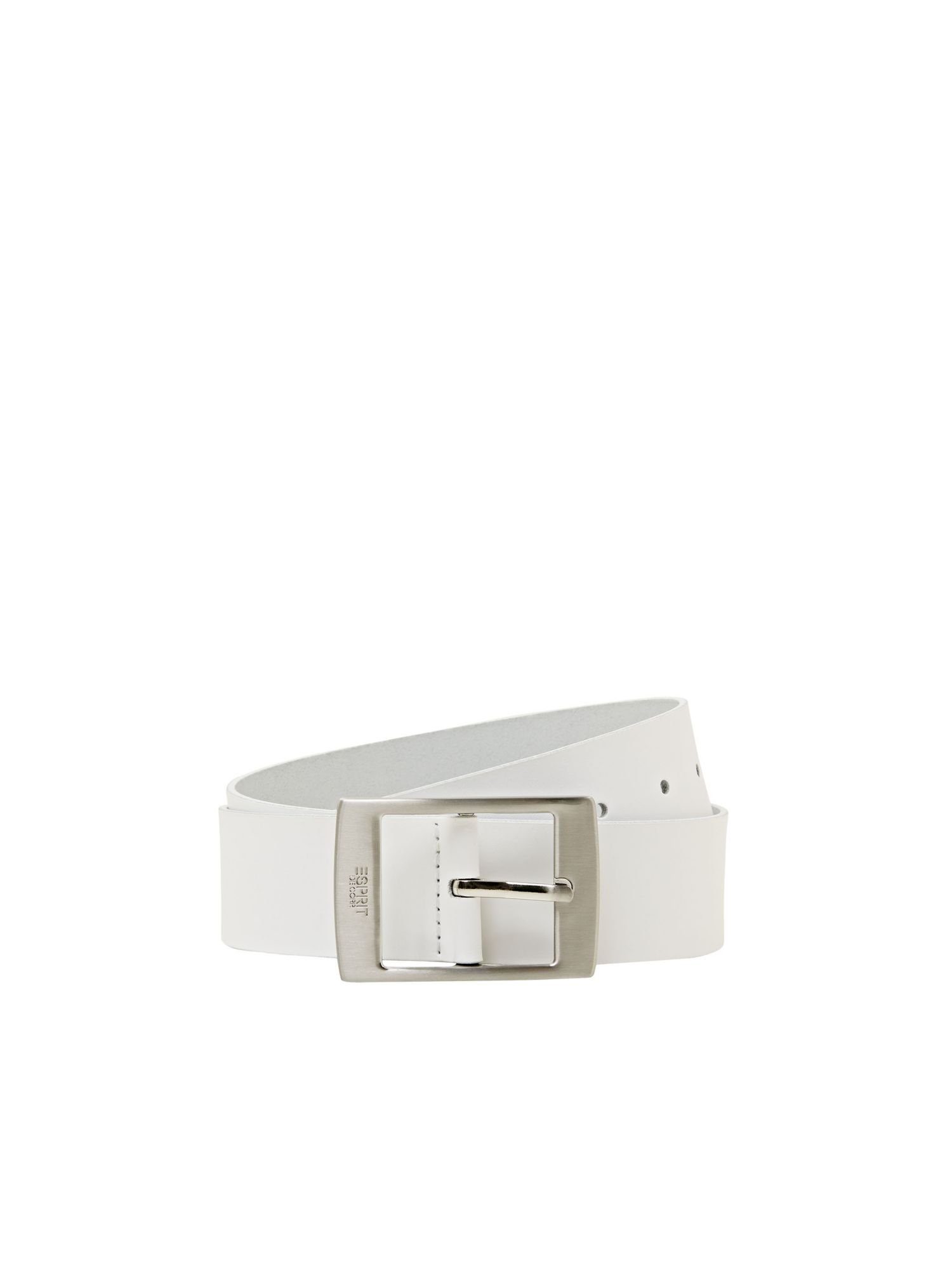 Esprit Ledergürtel Belts leather WHITE