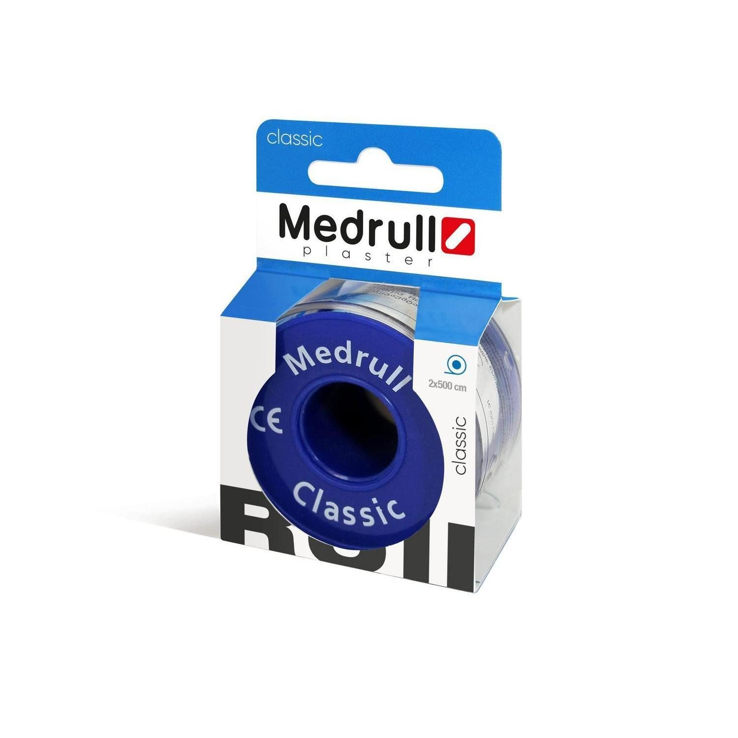 LuxusKollektion Wundpflaster Fixierpflaster 5m x 2cm Classic Heftpflaster 5m x 2cm 1 Rolle