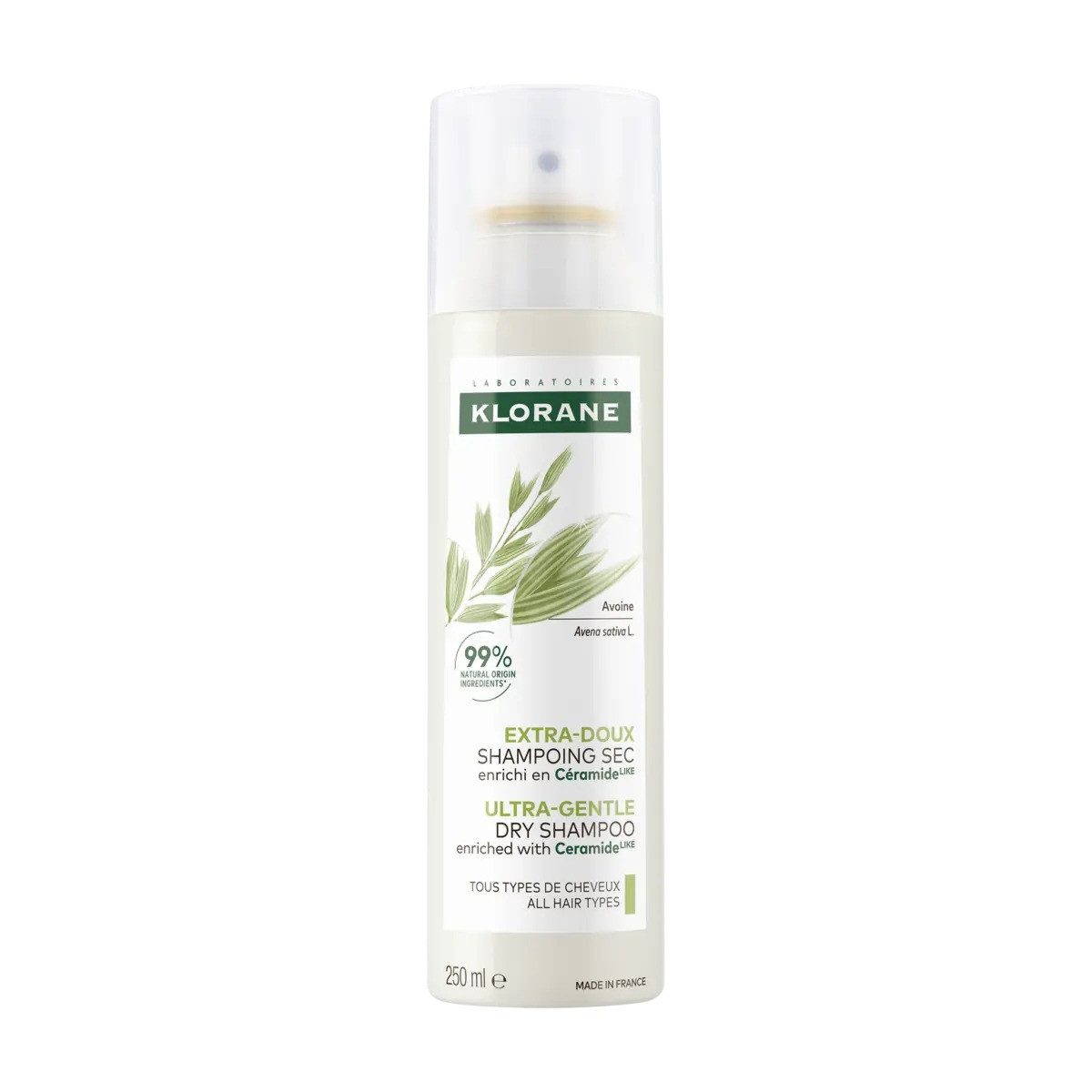 KLORANE Trockenshampoo Klorane Extra Mild Oat Milk Dry Shampoo