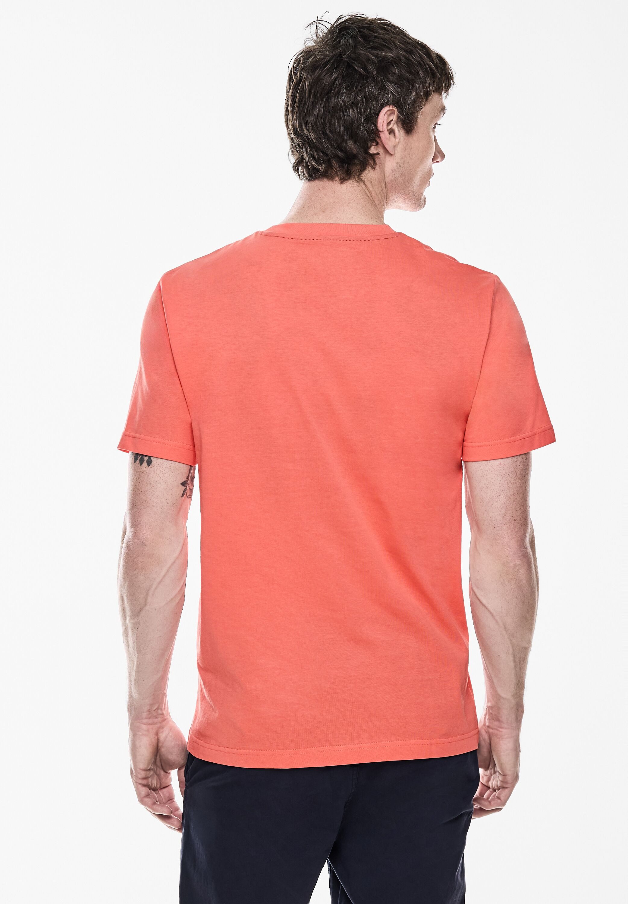 STREET ONE MEN T-Shirt aus reiner günstig online kaufen