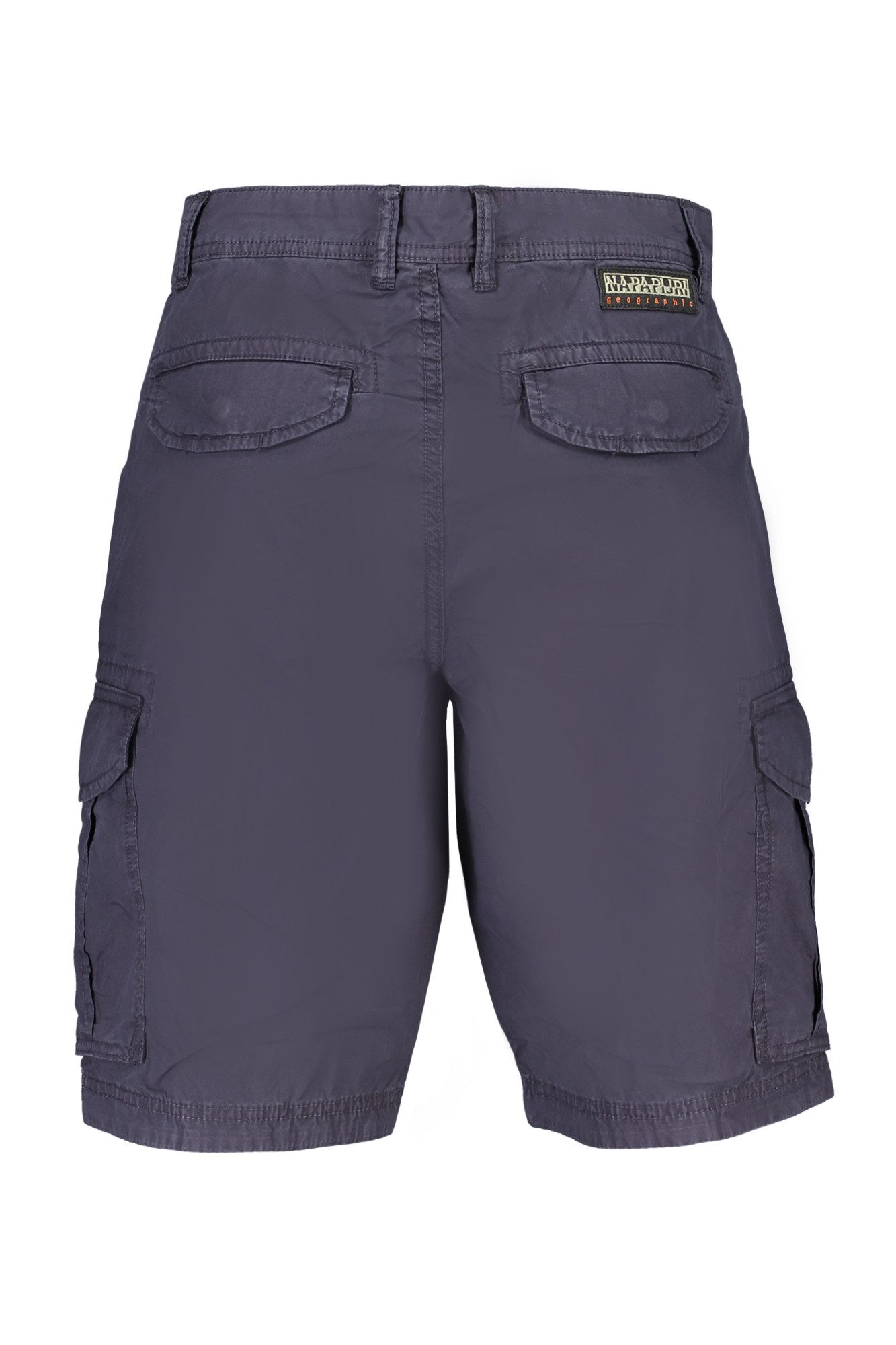 Napapijri 5-Pocket-Hose Herren Bermuda-Shorts aus Baumwolle, Blau, mit 4 Taschen