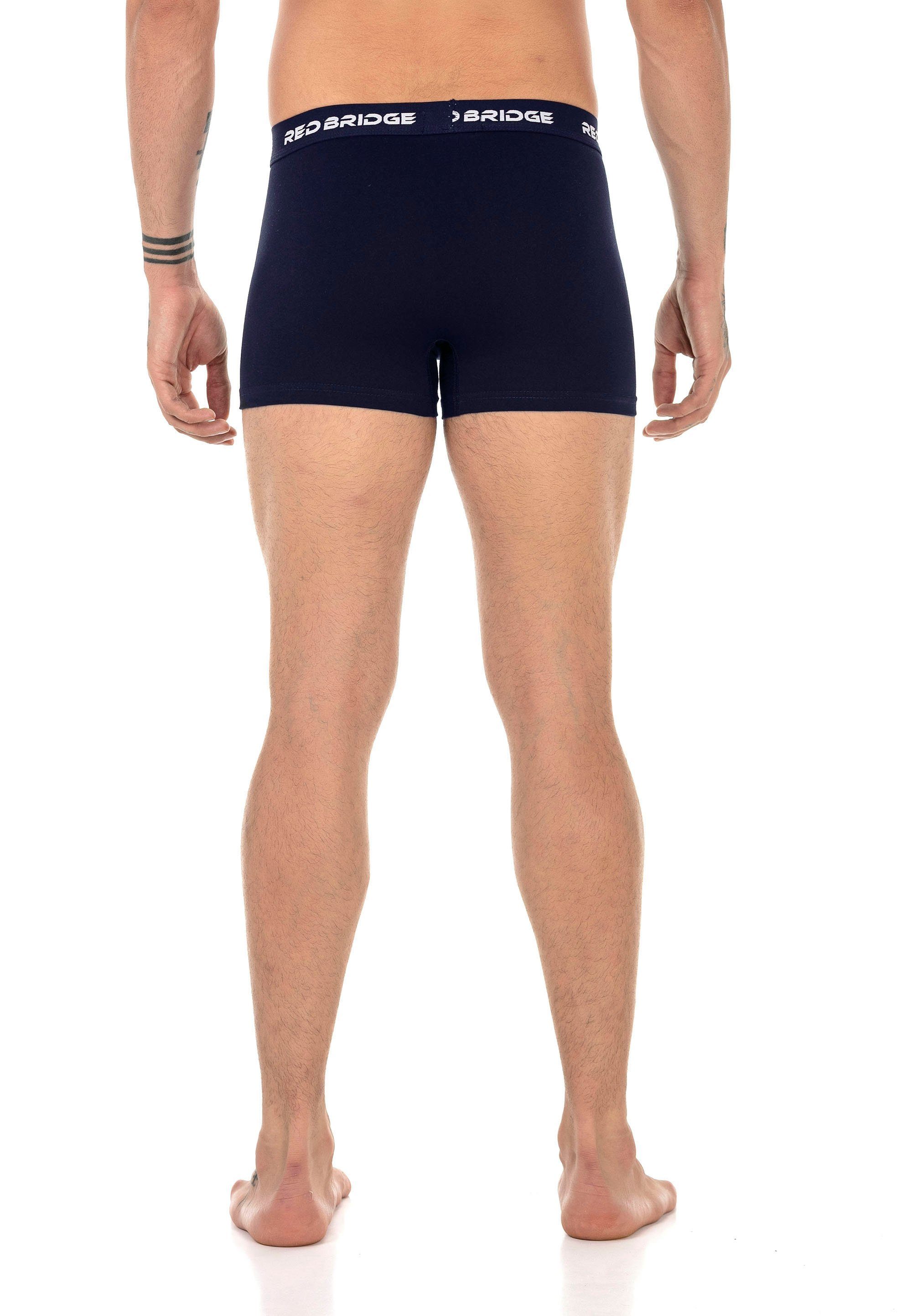 RedBridge Boxershorts Bangor (10-St) Logobund trendigem blau mit