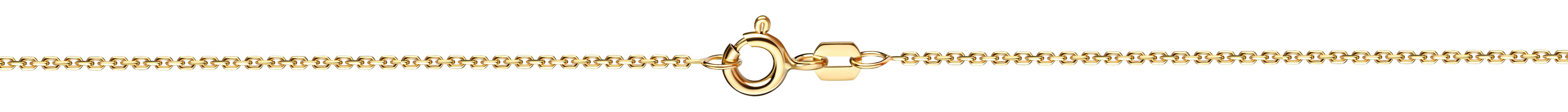 Firetti Fußkette Schmuck Geschenk Gold 333 / 585 Körperschmuck Ankerkette diamantiert, Made in Germany