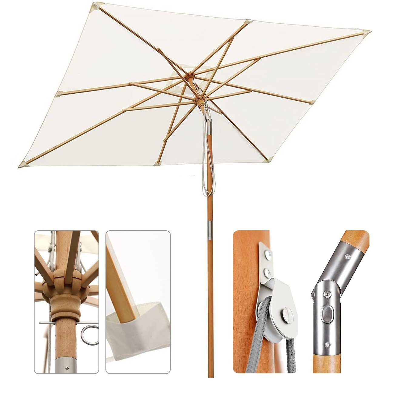 Sekey Rechteckschirm 300 cm x 200 günstig online kaufen
