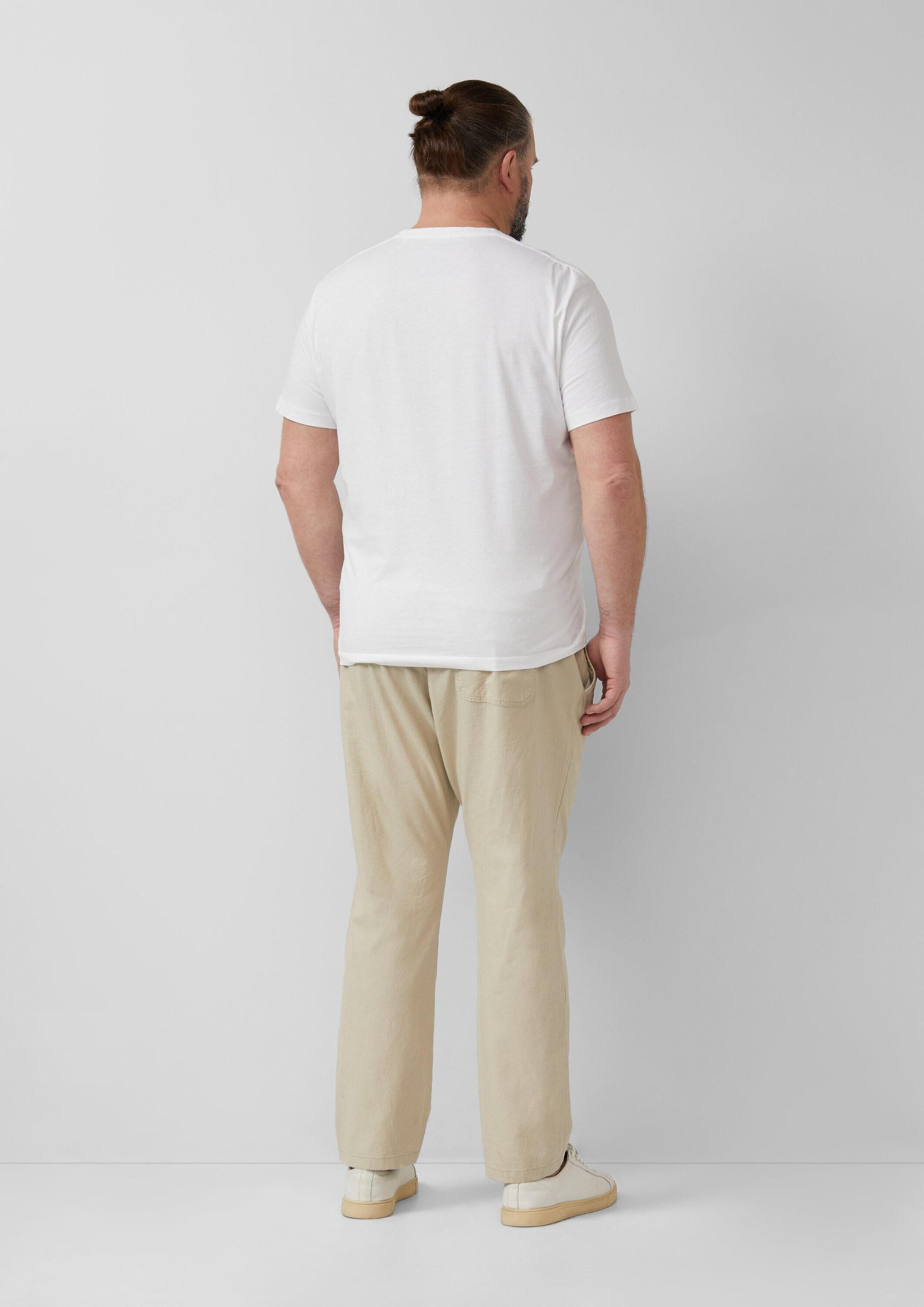 s.Oliver Chinos Hose DETROIT Leinenmixhose im Relaxed Fit