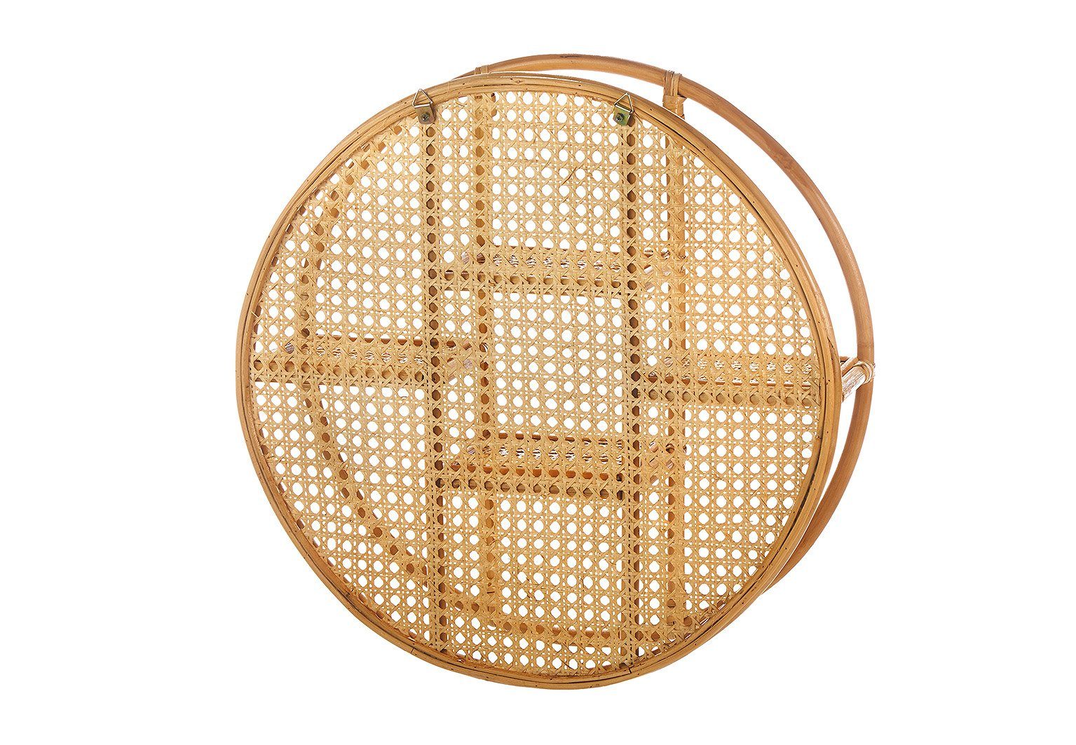 Kobolo Regal Wandregal VIENNA - 4 rund, 60cm - Rattan Ablagen aus