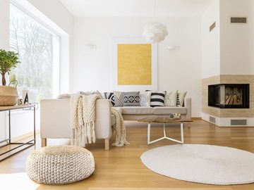 Casamia Beistelltisch Beistelltisch 56 x 47 cm nachhaltig Wohnzimmer Tisch Couchtisch Nizza