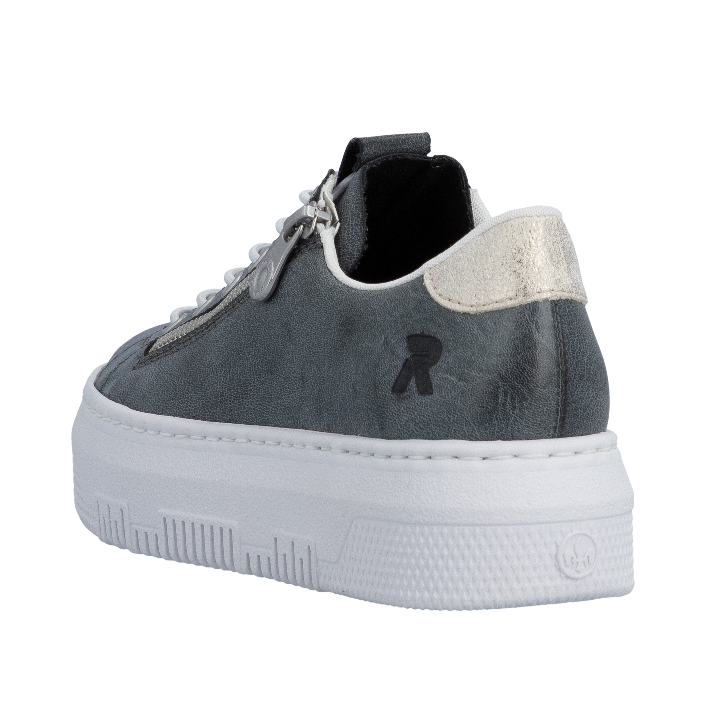 Rieker Plateausneaker Sneaker, Slip-On Sneaker, Slipper mit Schaftrandpolst günstig online kaufen