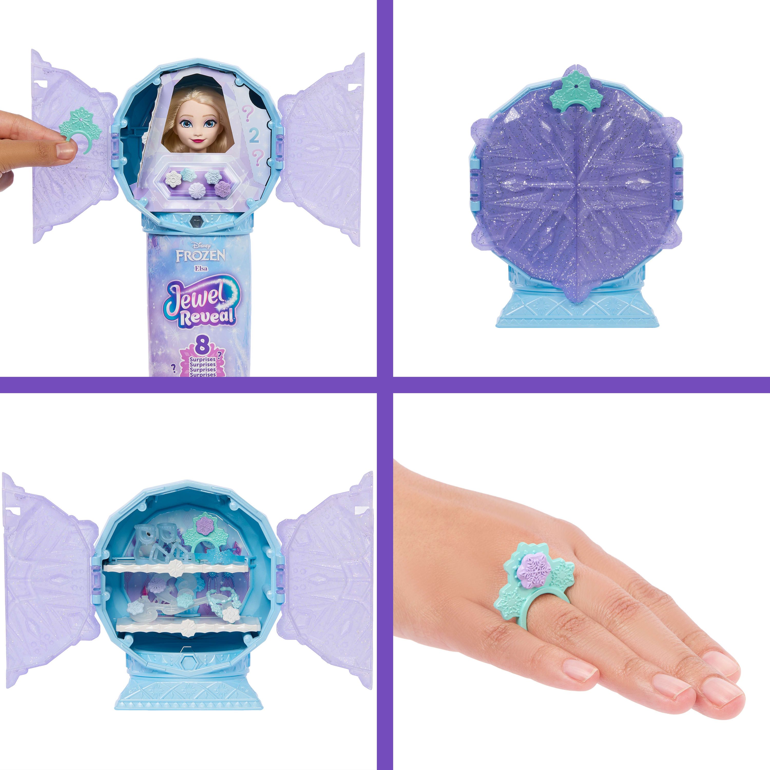 Mattel® Anziehpuppe Disney Die Eiskönigin, Juwel Reveal Elsa – Bild 5 von 5