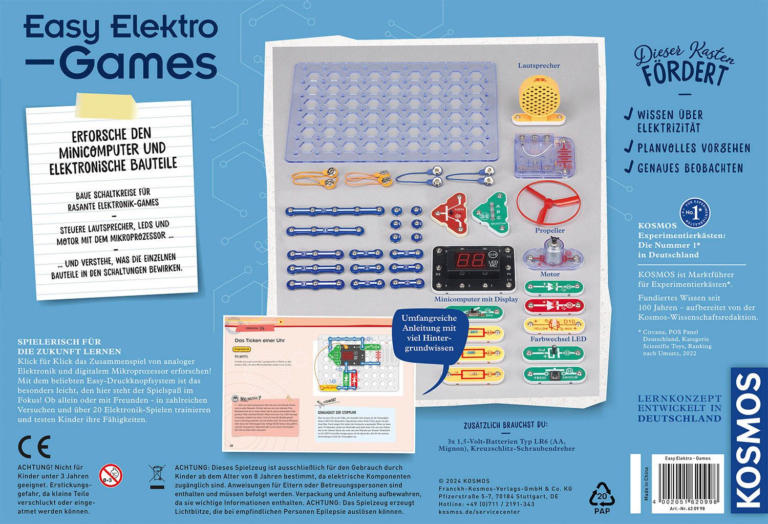 Kosmos Experimentierkasten Easy Elektro - Games