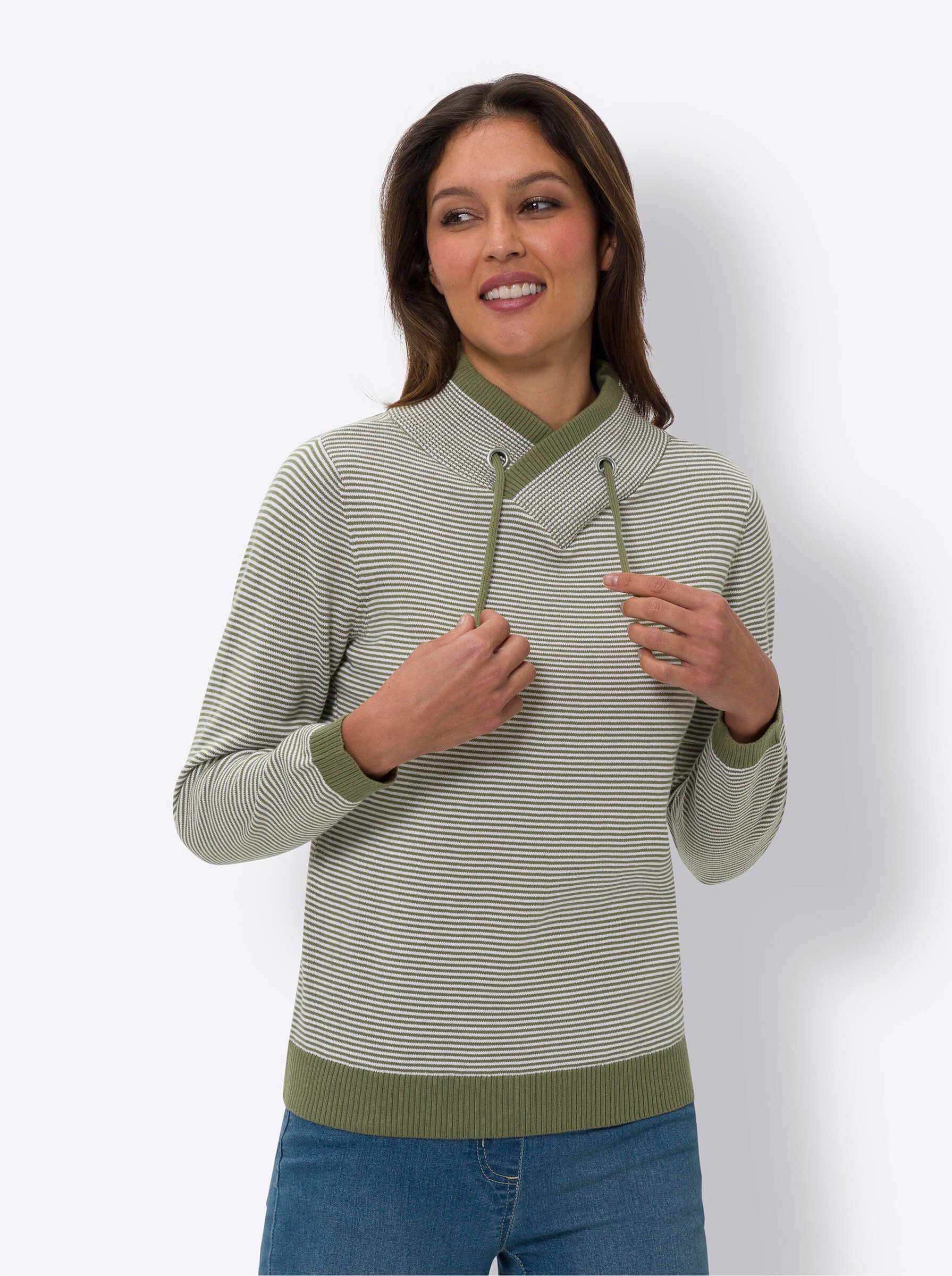 Strickpullover Langarm-Pullover