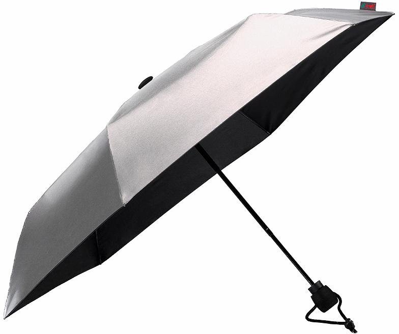 light mit 50+, trek® silber, ultra, leicht Taschenregenschirm EuroSCHIRM® extra UV-Lichtschutzfaktor