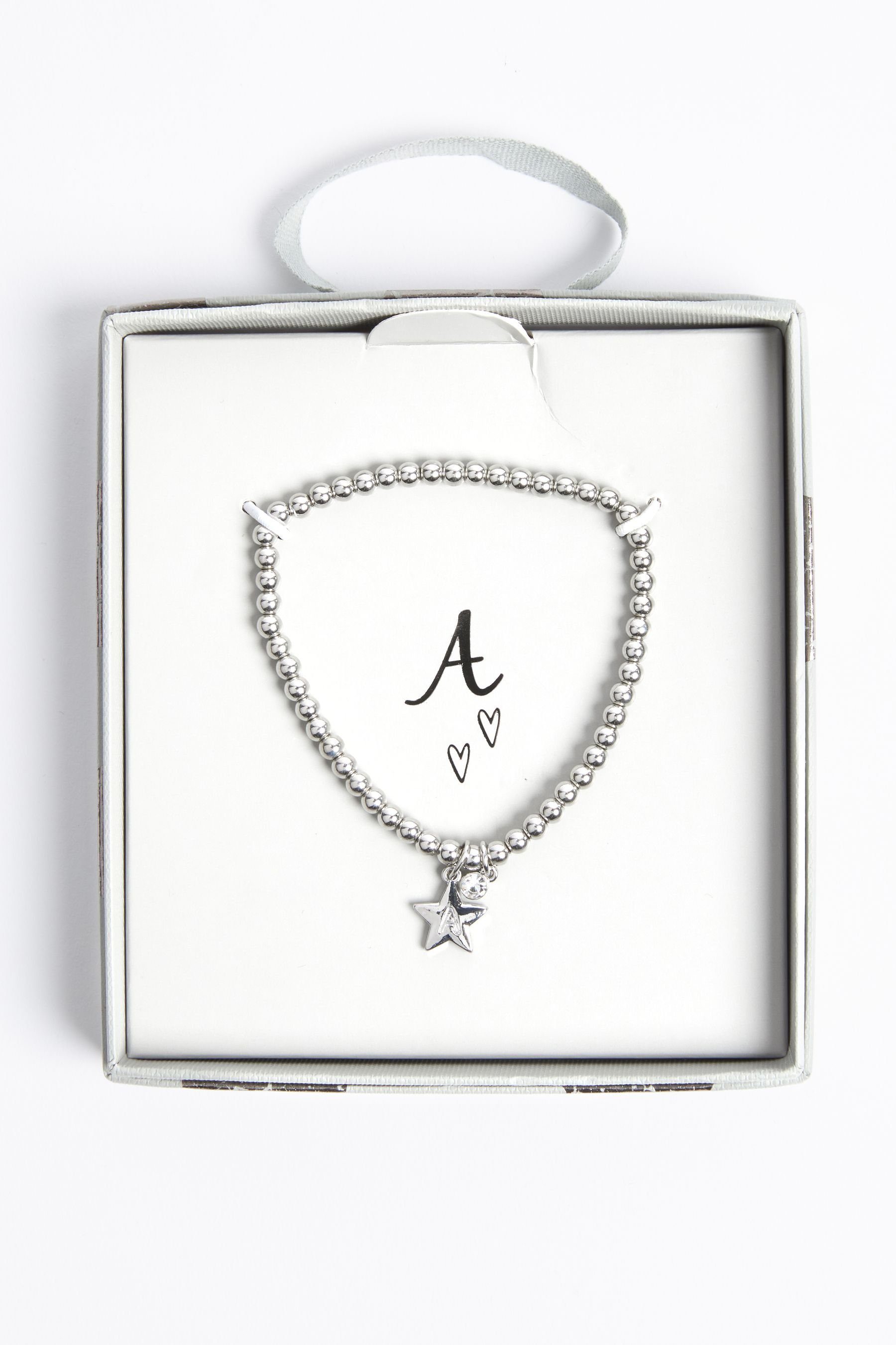 Niedliches Handy-Armband Mit Marmor-Perlen & Initialen-Charms – Praktisch Und Stylisch