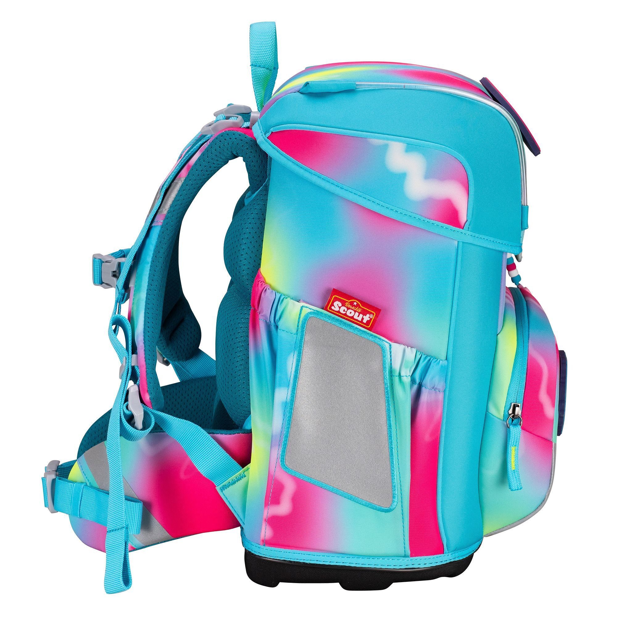 Scout Schulranzen Neo Exklusiv (5-tlg), Polyester