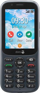Doro 730X Smartphone (7,11 cm/2,8 Zoll, 1,3 GB Speicherplatz, 3 MP Kamera)