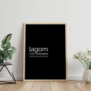 NORDIC WORDS Poster Lagom