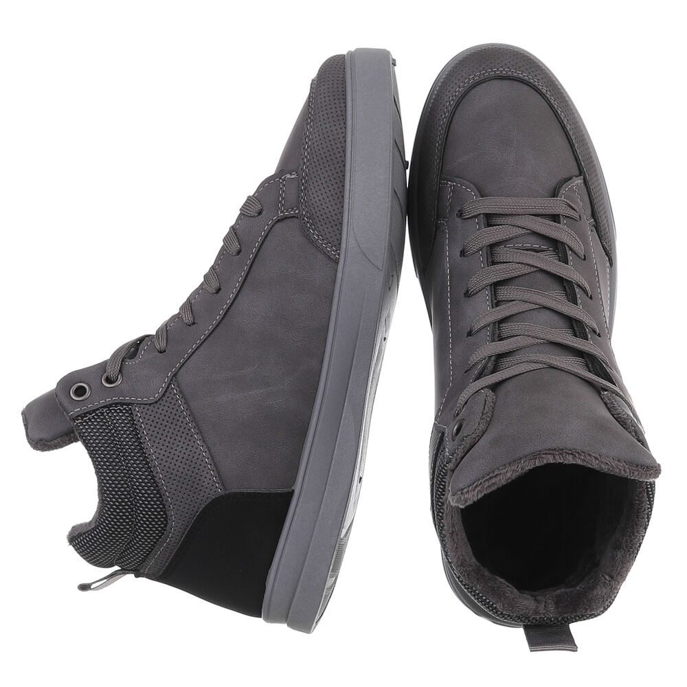 Coolwalk Herren High-Top Freizeit Sneaker (88828895) Flach Sneakers in Grau günstig online kaufen