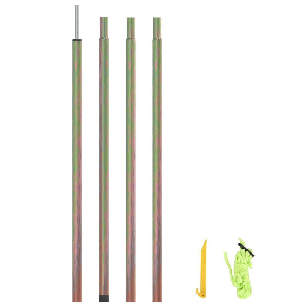 Zeltstange Sonnensegel Stange 250 cm Verzinkter Stahl