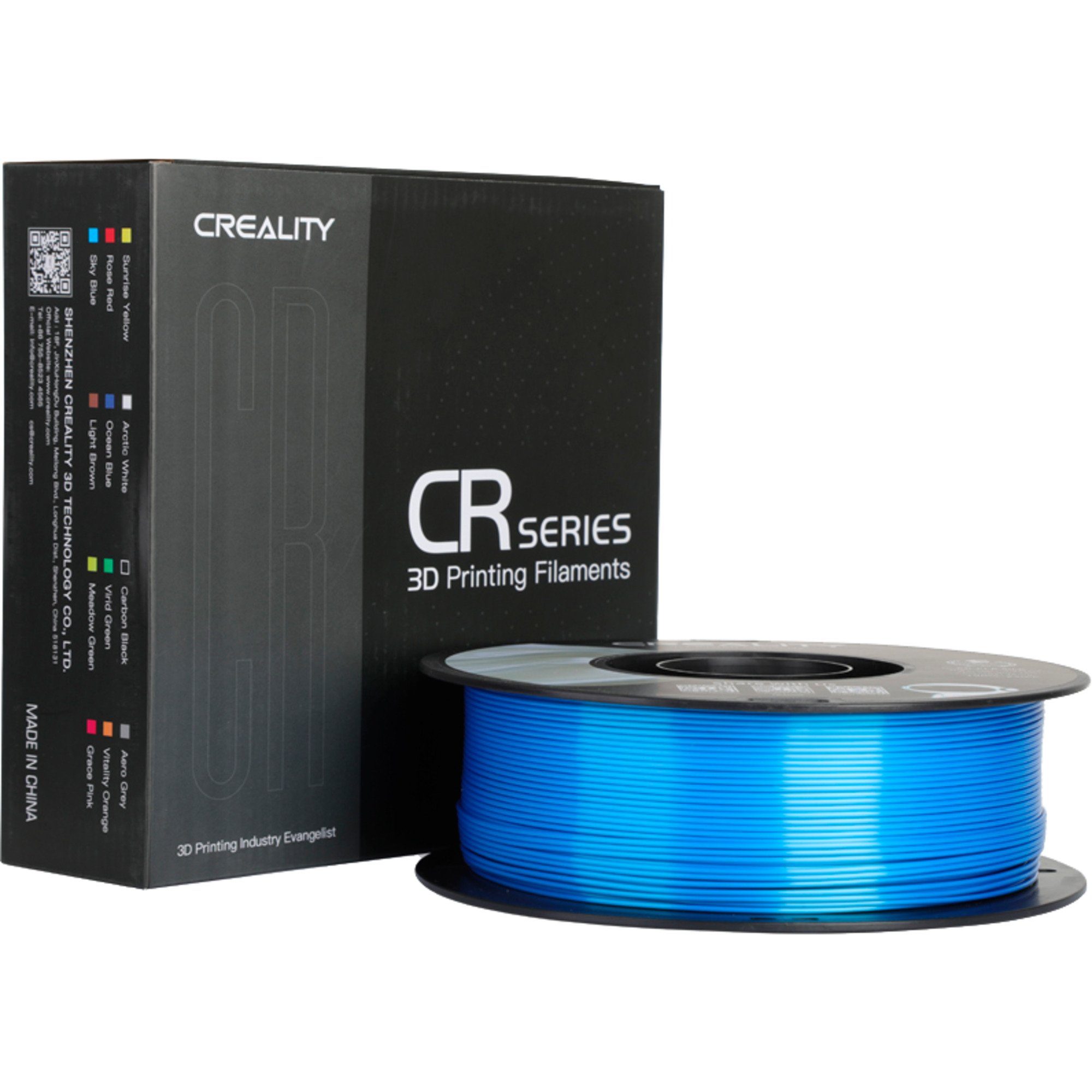 Creality Filament Creality CR-Silk PLA Filament Blau, 3D-Filament