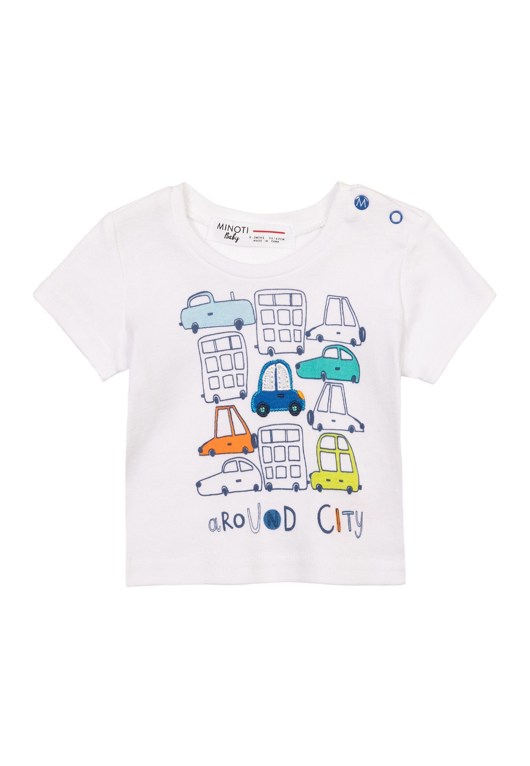 MINOTI T-Shirt (0-12m) Set aus und Leggings einem & Leggings Shirt Ein