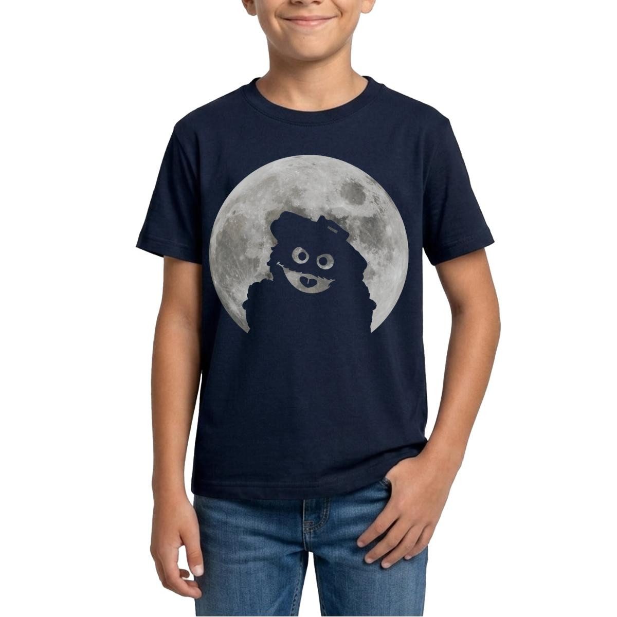 T-Shirt Sesamstraße Oskar In Einer Vollmondnacht Teenager T-Shirt
