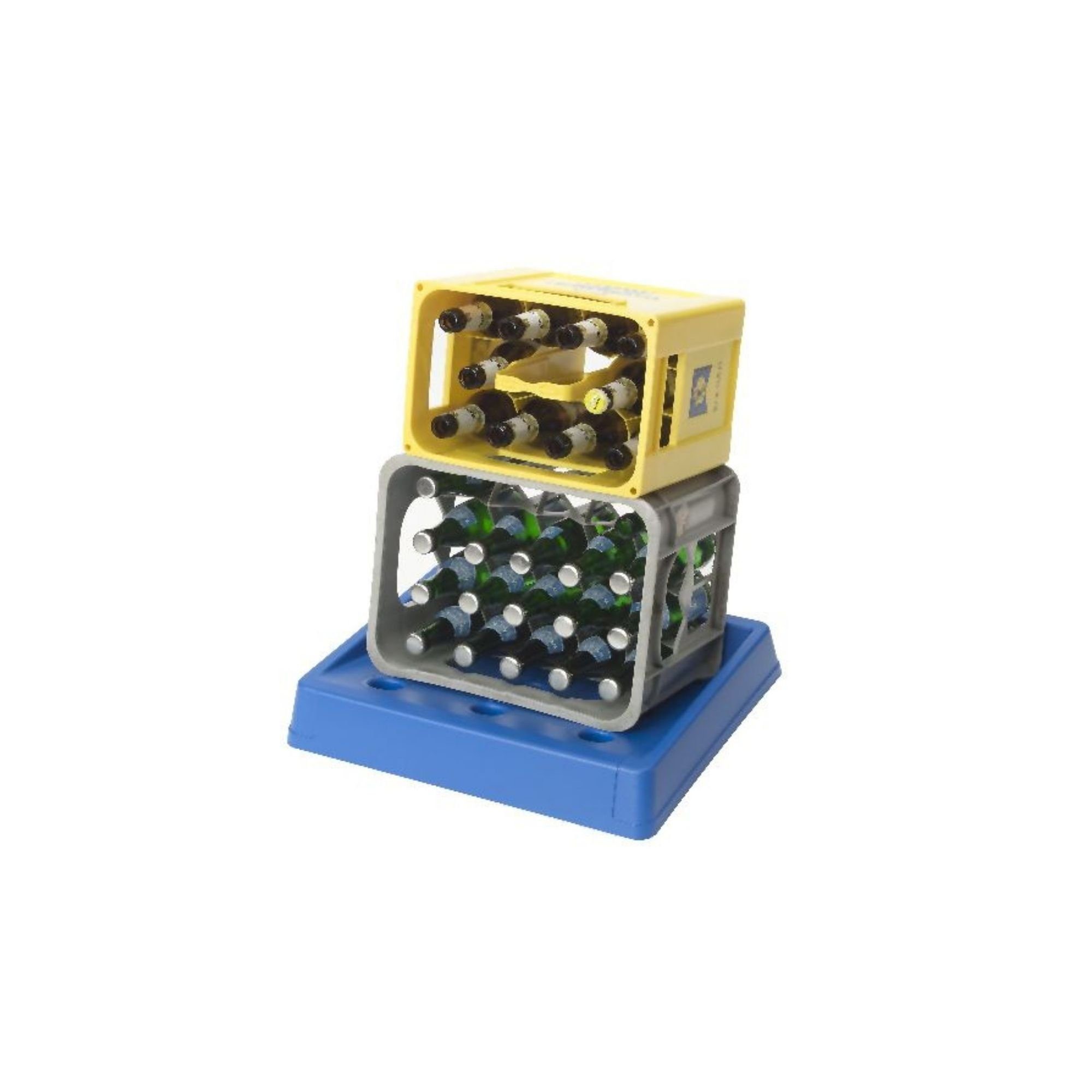 PROREGAL® Standregal Getränkekistenständer Plattensee, HxBxT 8x48x42cm, Verschiedene Farben – Bild 2 von 5