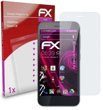 atFoliX Schutzfolie Panzerglasfolie für Vodafone Smart E8, Ultradünn und superhart