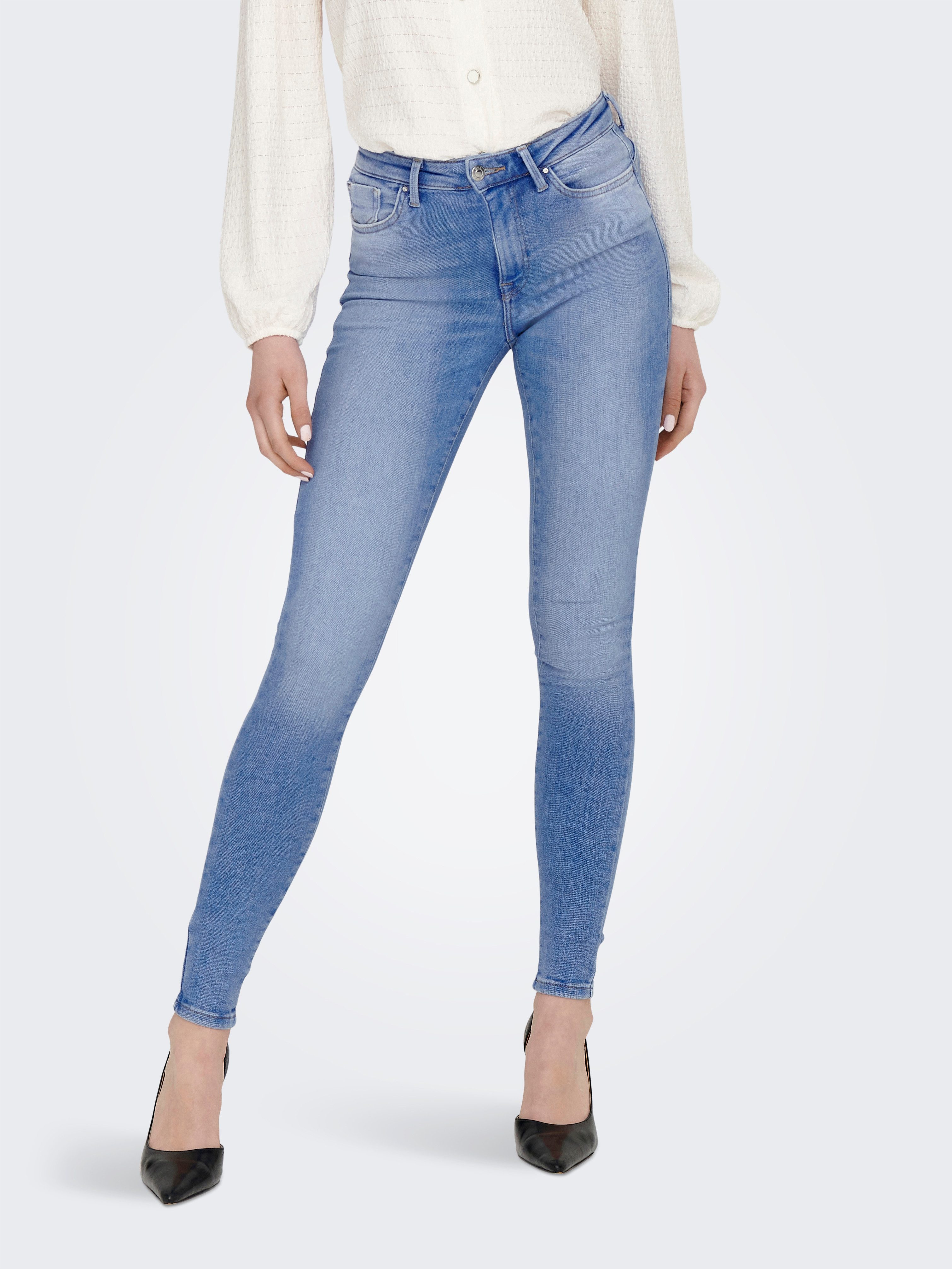 ONLY Skinny-fit-Jeans ONLPOWER MID PUSH UP SK REA934