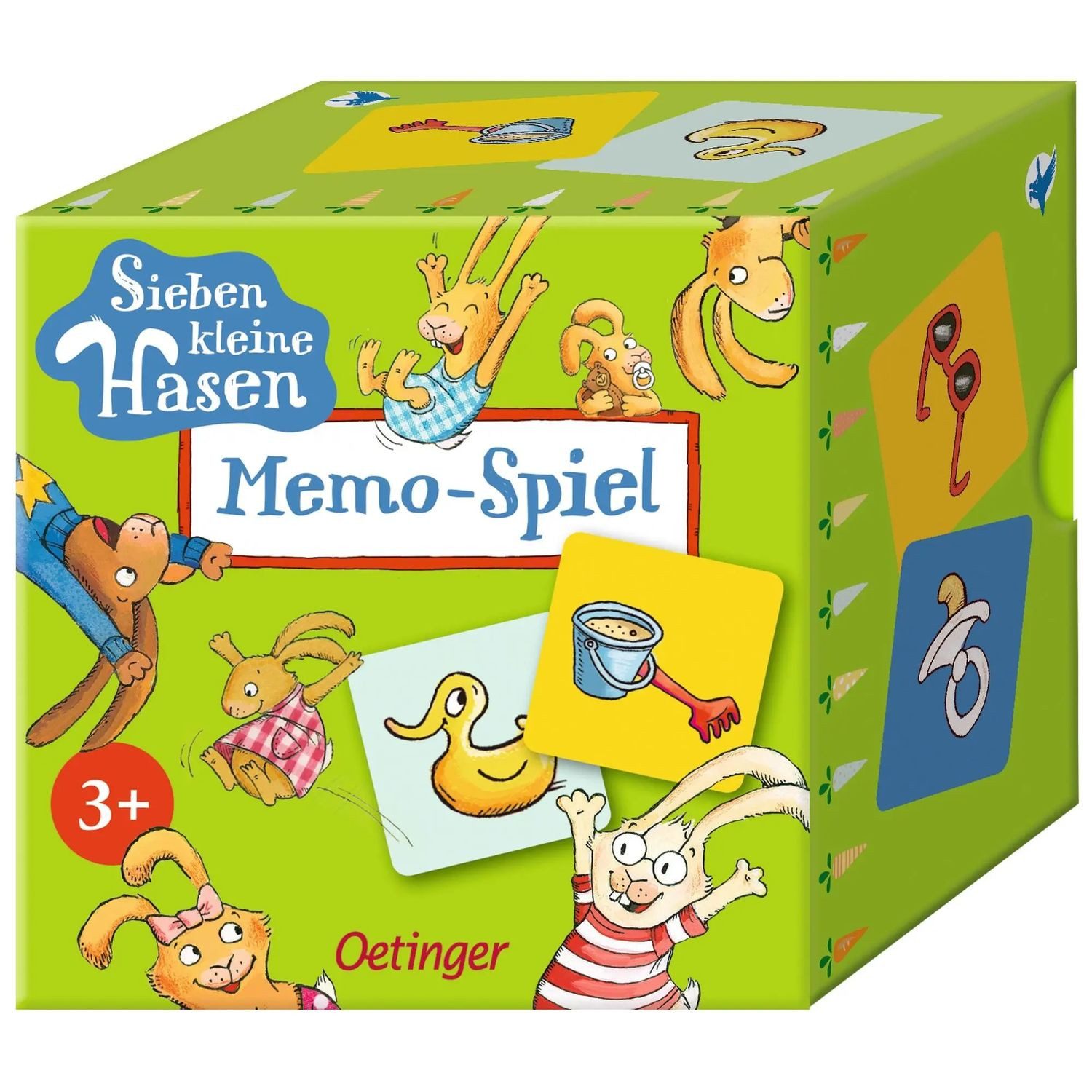 Oetinger Spiel Sieben kleine Hasen. Memo-Spiel