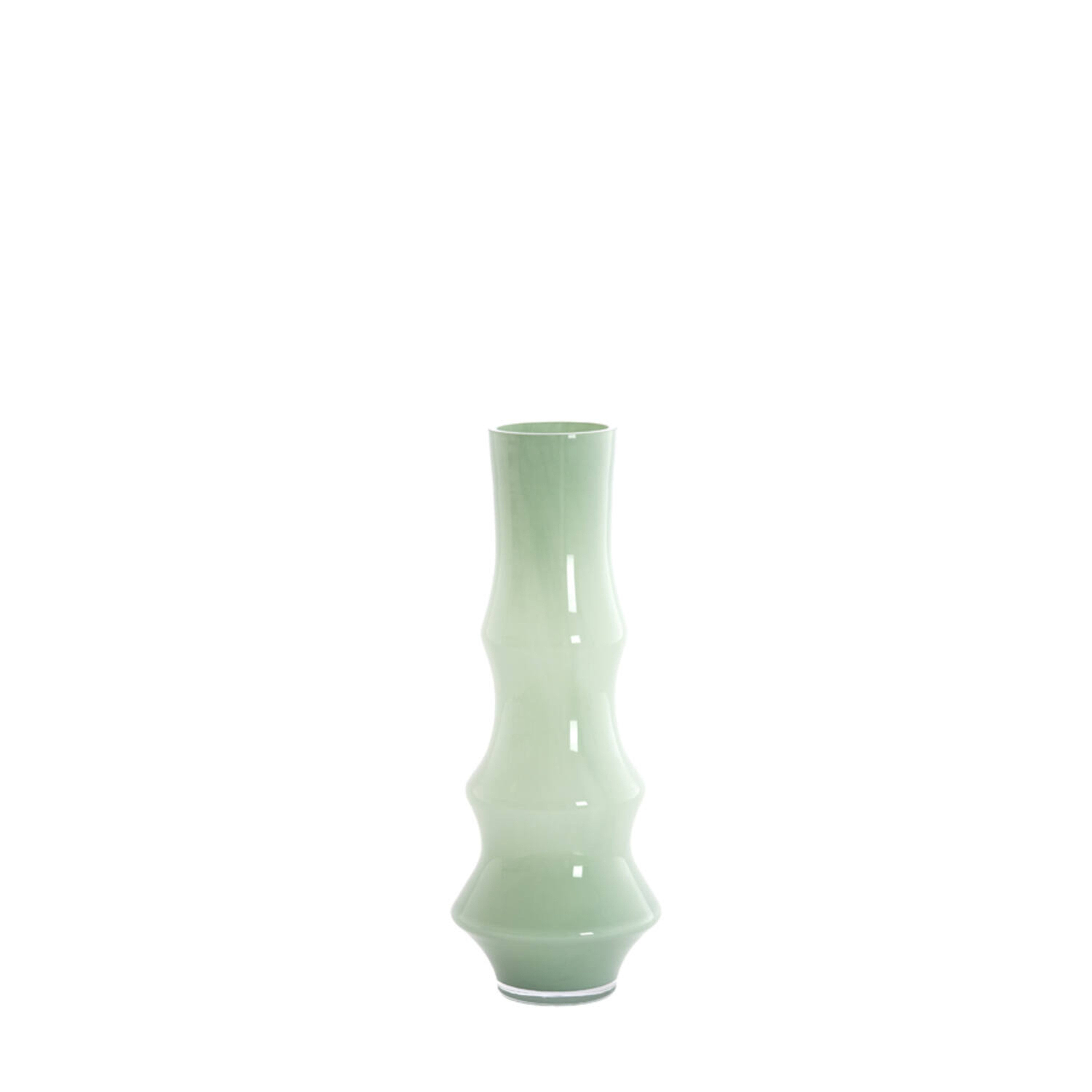 Light & Living Dekovase Light & Living, Vase FIORENZA Glas minz, Ø15x40 cm, 5766876
