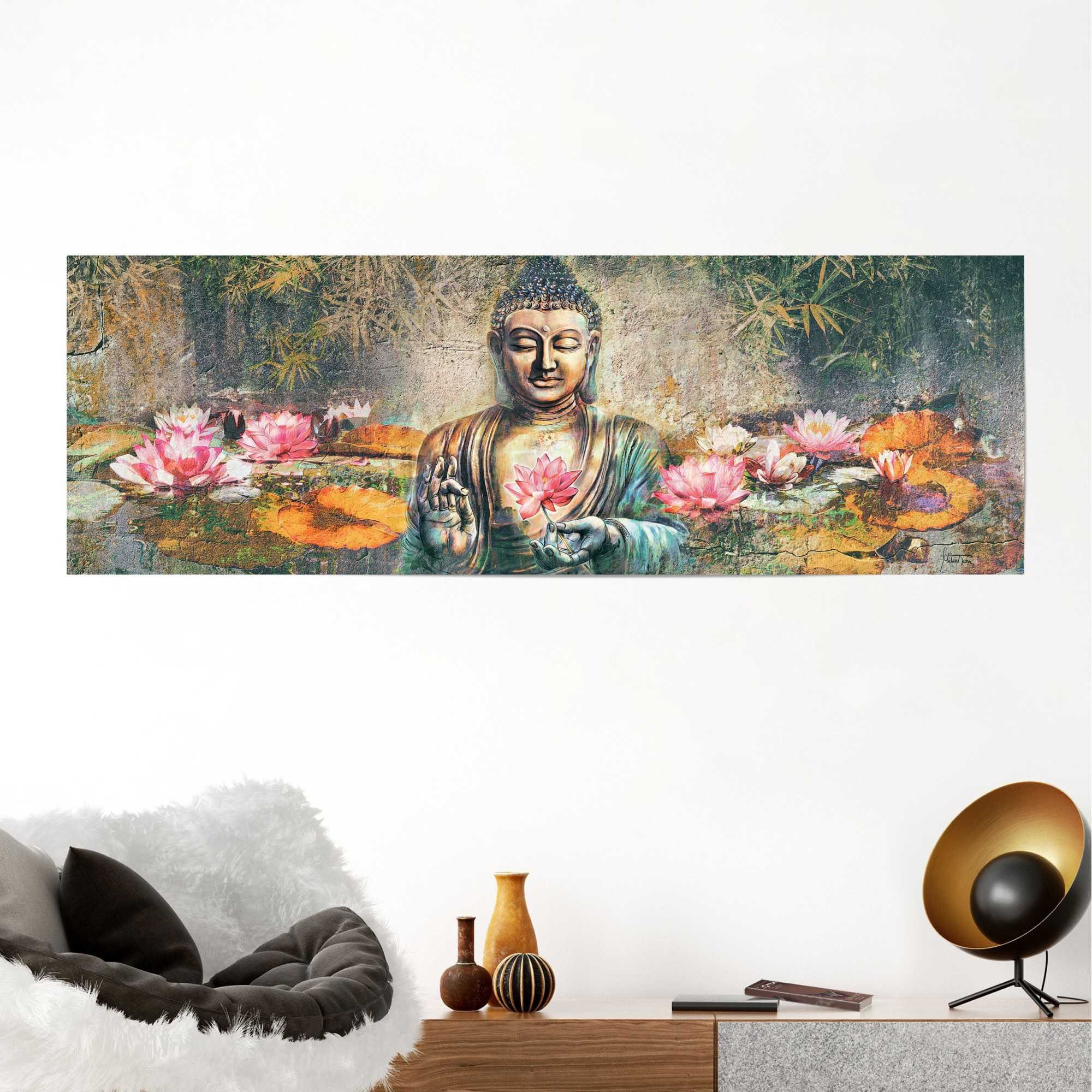 Reinders! Poster Lotus Buddha, (1 St)