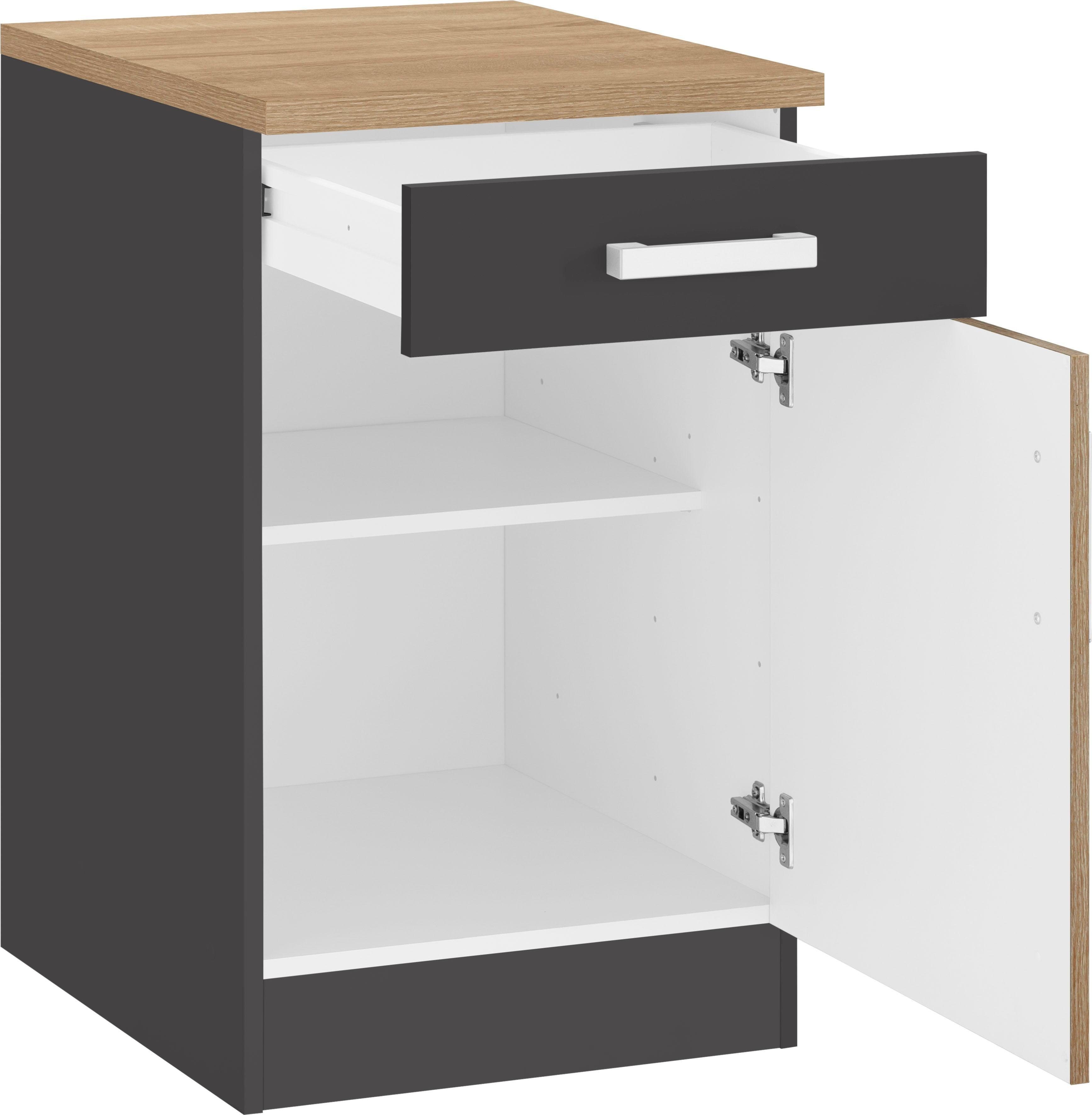 KOCHSTATION Unterschrank KS-Gera Breite 50 cm