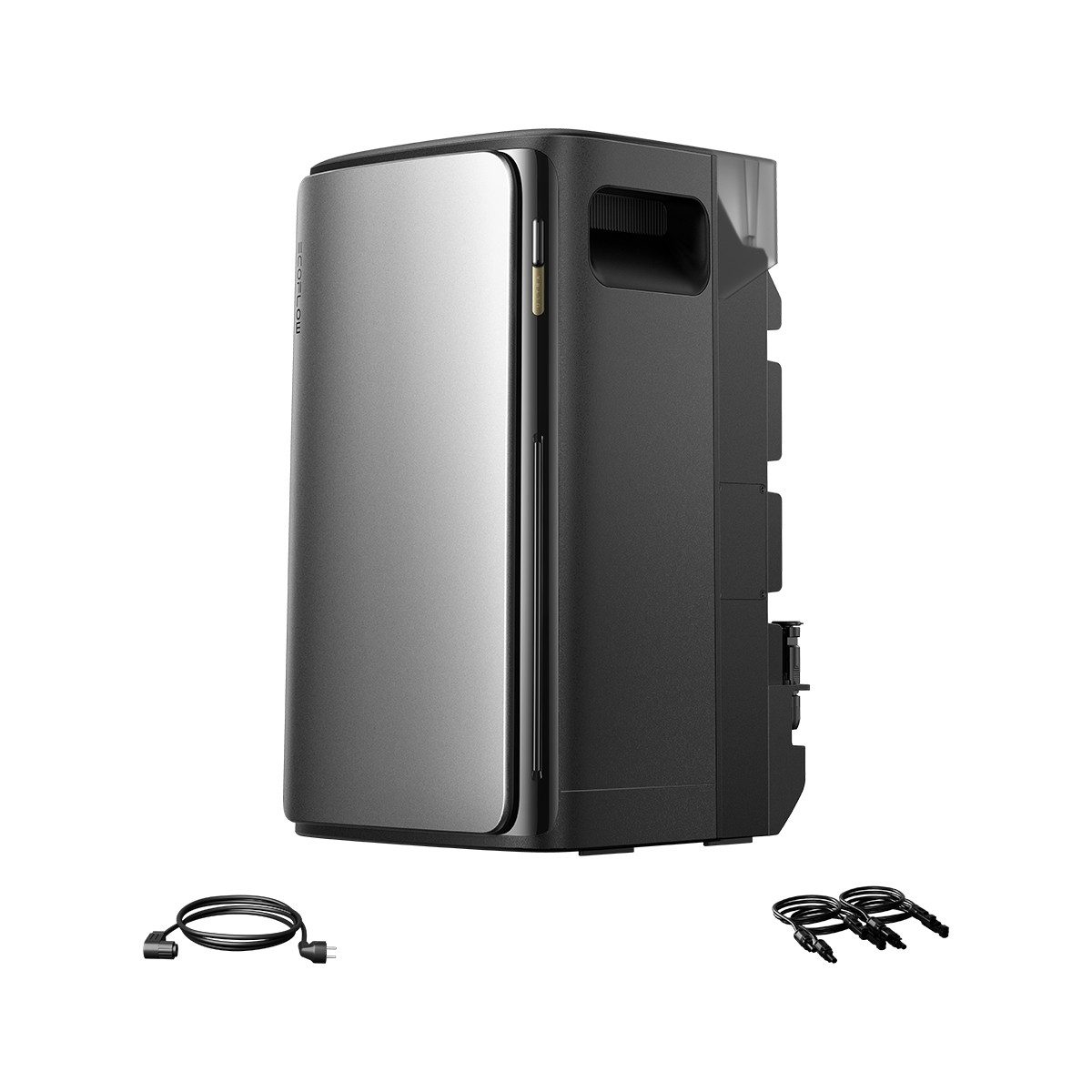 Ecoflow Balkonkraftwerk EcoFlow STREAM Max 1,92 kWh Speicher, Plug & Play Solarsystem, (LFP-Akku mit 6 000 Ladezyklen, KI-Smartsteuerung), 1800 W Solareingang (2 MPPT), 1200 W Dual AC-Anschlüsse