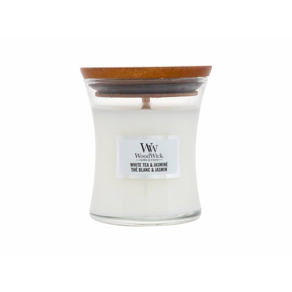 Woodwick Duftkerze White Tea & Jasmine Duftkerze 85 g